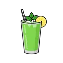 Mint lemonade