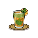 Maghrebi mint tea