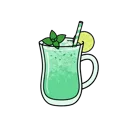 Mint lemonade
