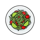 Green papaya salad