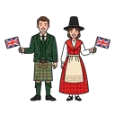 Traditional Welsh costume