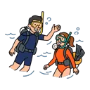 Diving