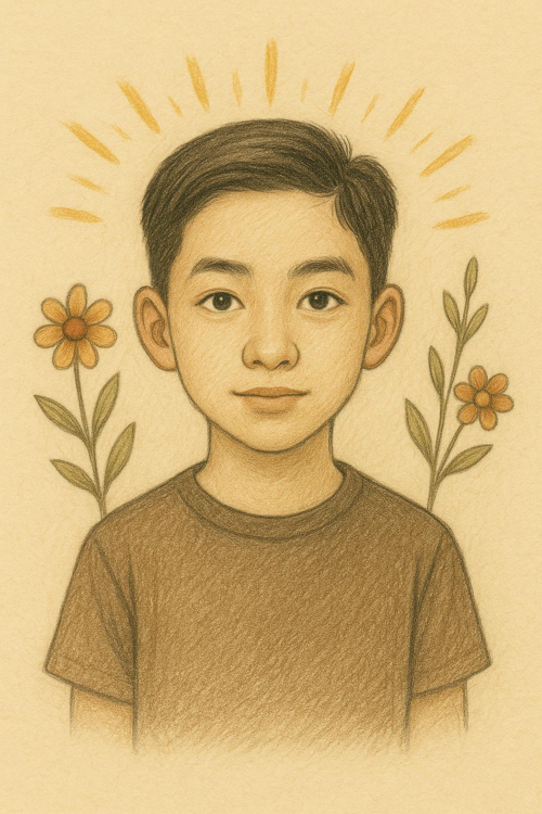 🌻 Younger Pencil Sketch