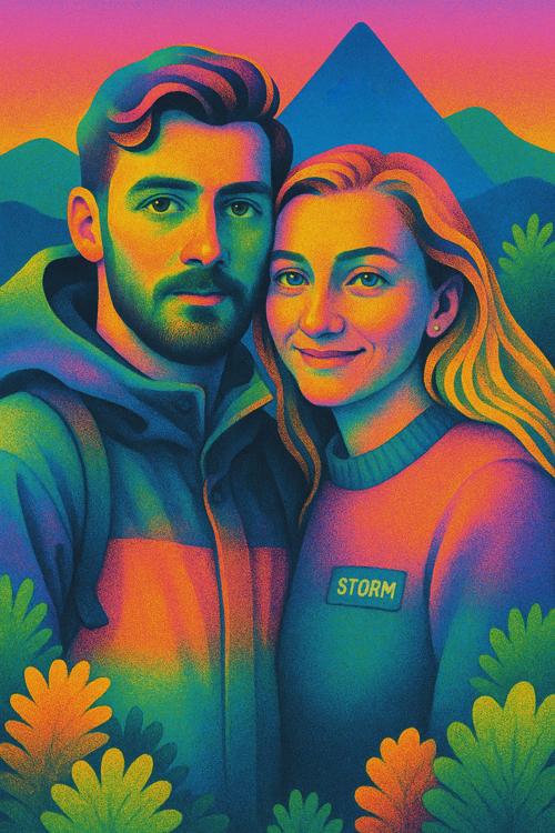 🌄 Neon Dreamscape
